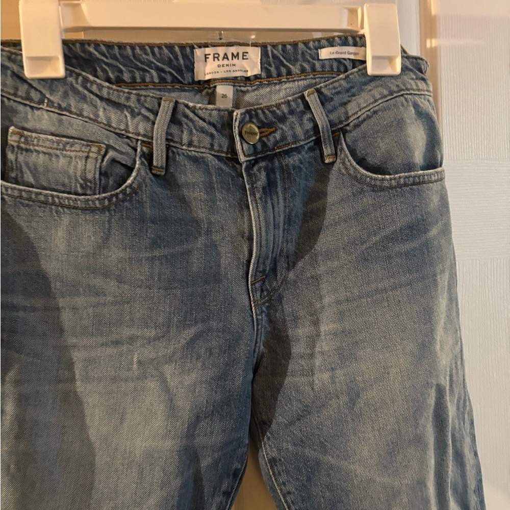 Frame Denim Womens Jeans Light Blue Slim Jeans. - Picture 3 of 7